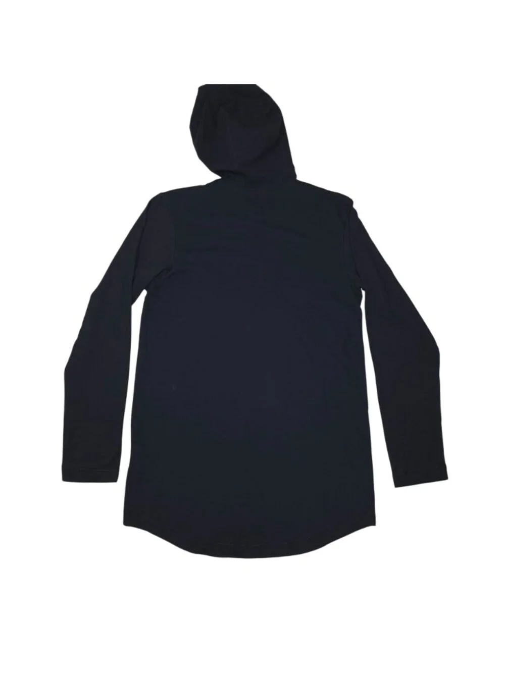 Nike Mens Dri-FIT Long Sleeve Hoodie Tee Shirt Size Small Black